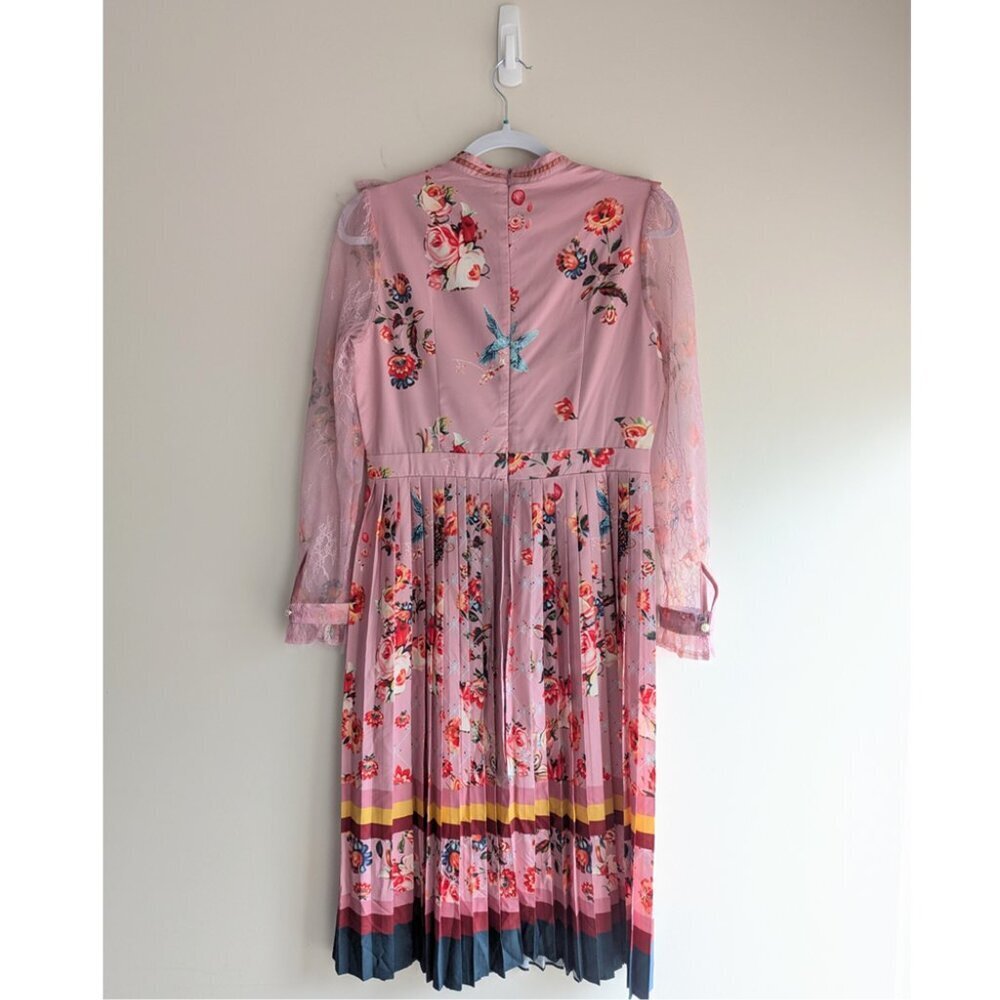 Keinmay Floral coquette pleated dress - Picture 5 of 12